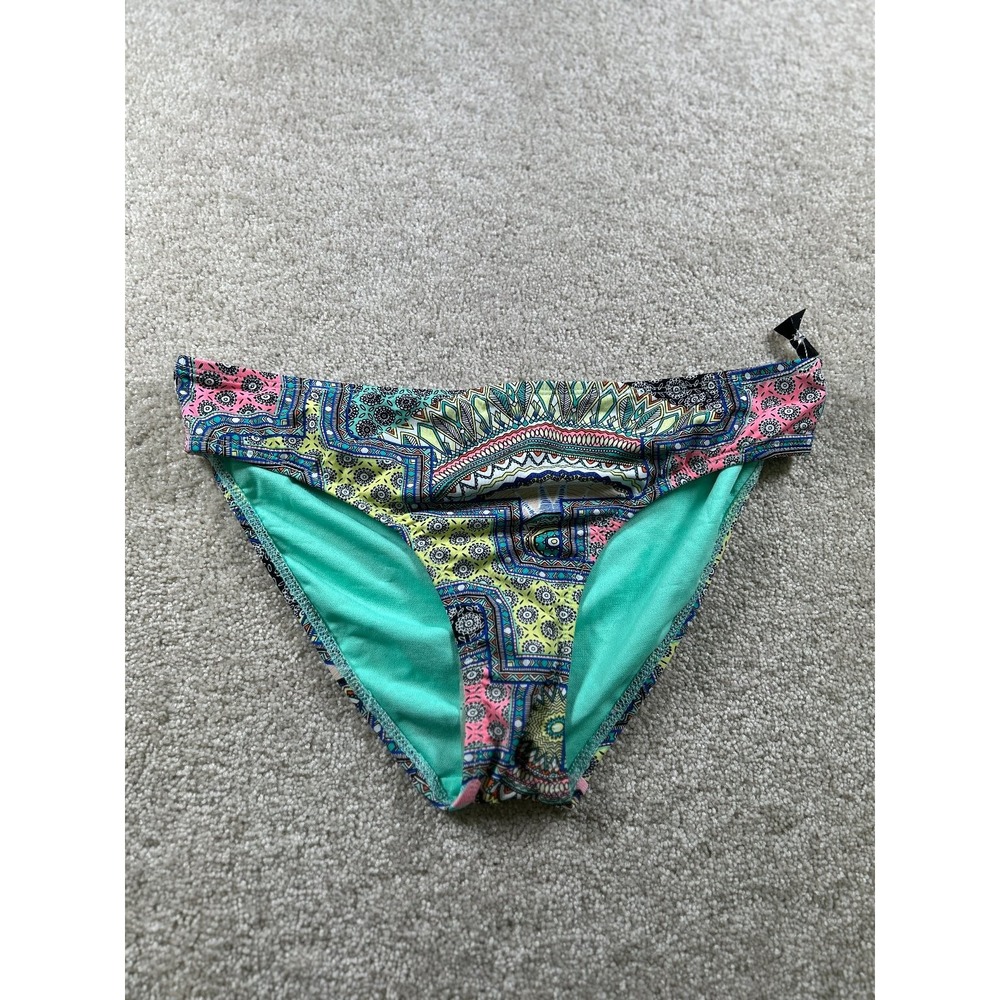 ana Women's Bikini Bottom‎ Size 8 Multi-Color Nylon Spandex